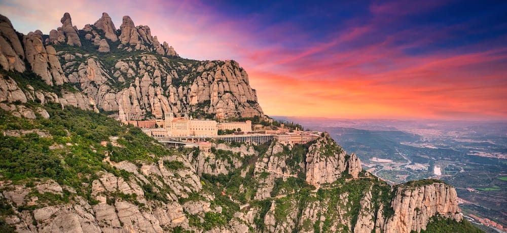 Montserrat nahe Barcelona