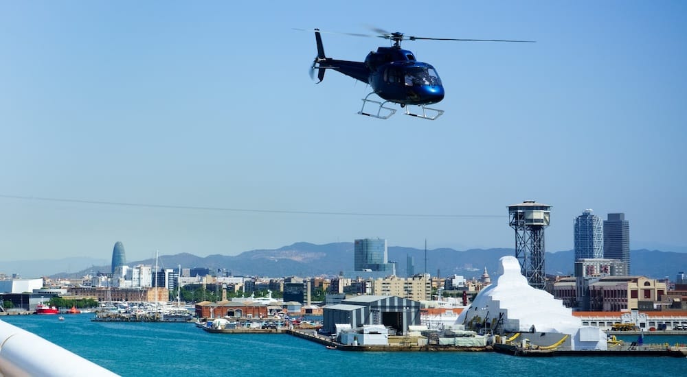 Barcelona Helikopterflug