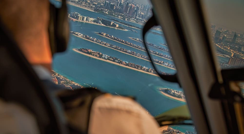 Dubai Helikopterflug