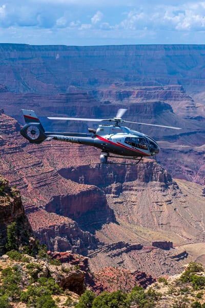 "Canyon Dancer" Helikopterflug von Maverick Helicopters