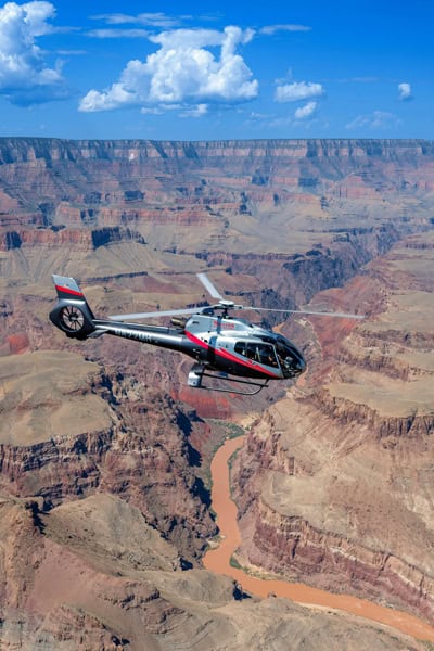Grand Canyon Helikopterflug "Canyon Spirit" mit Maverick Helicopters